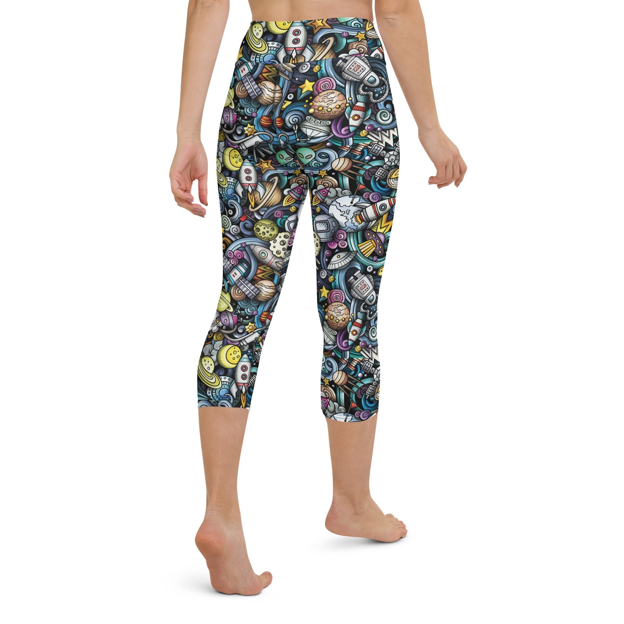 Space Travel Yoga Capris