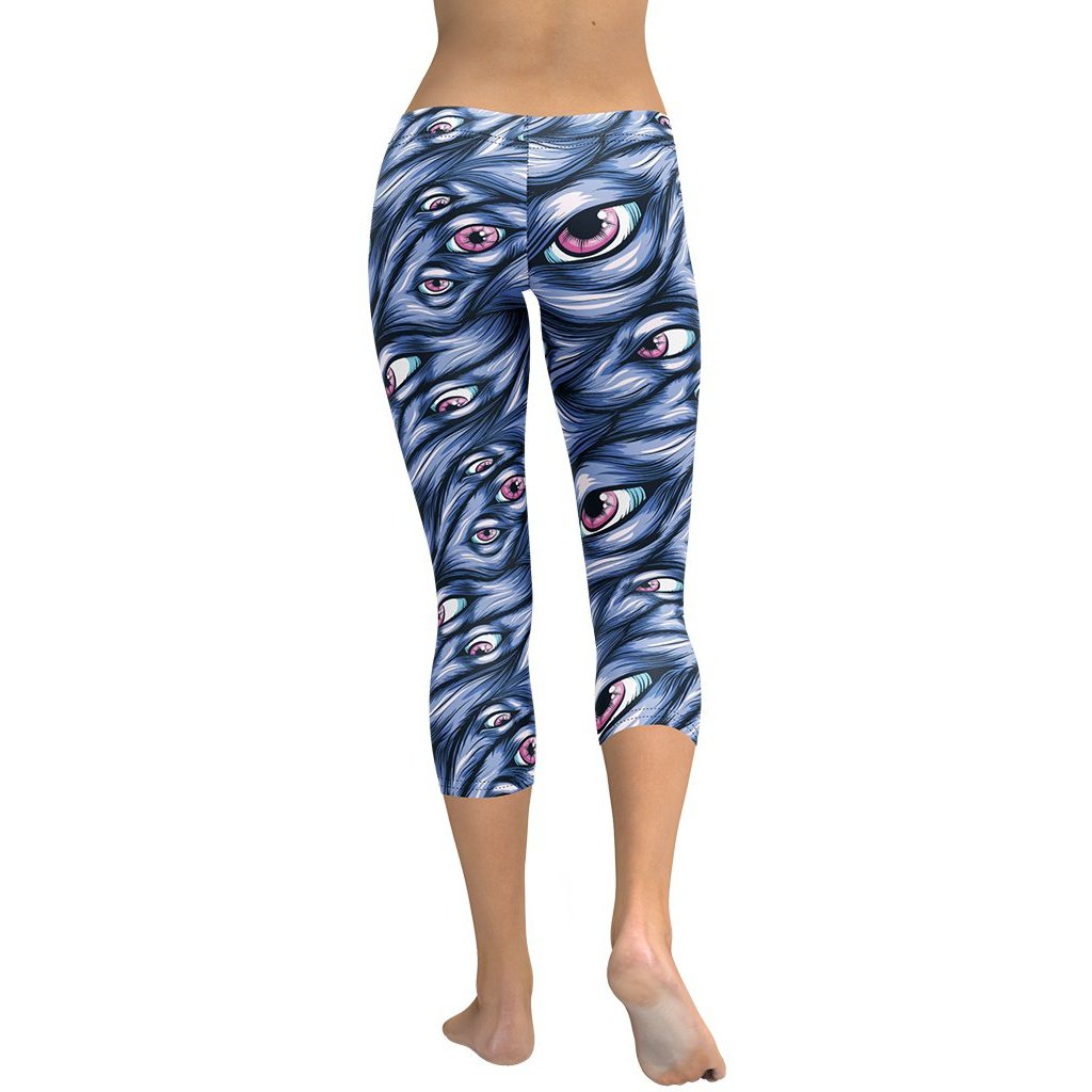 Spooky Eyes Capris