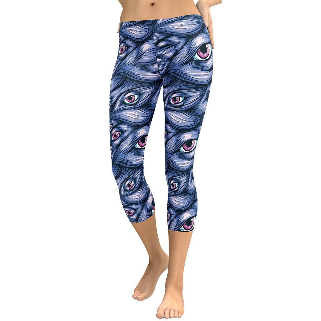 Spooky Eyes Capris