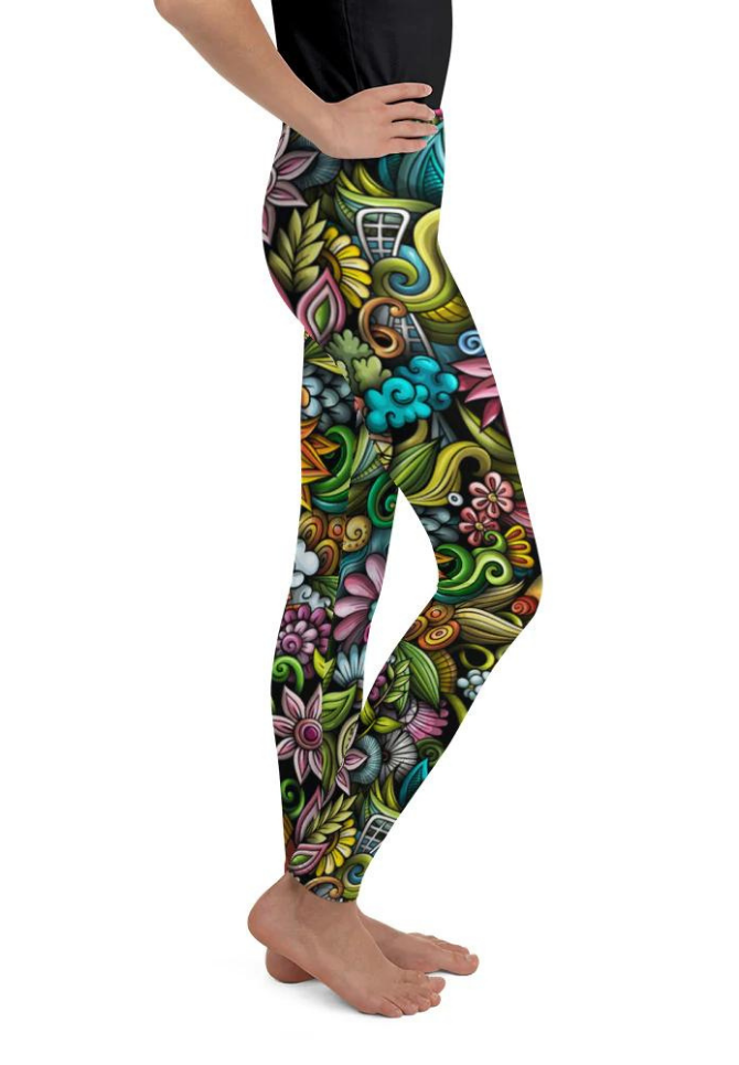 Springtime Youth Leggings
