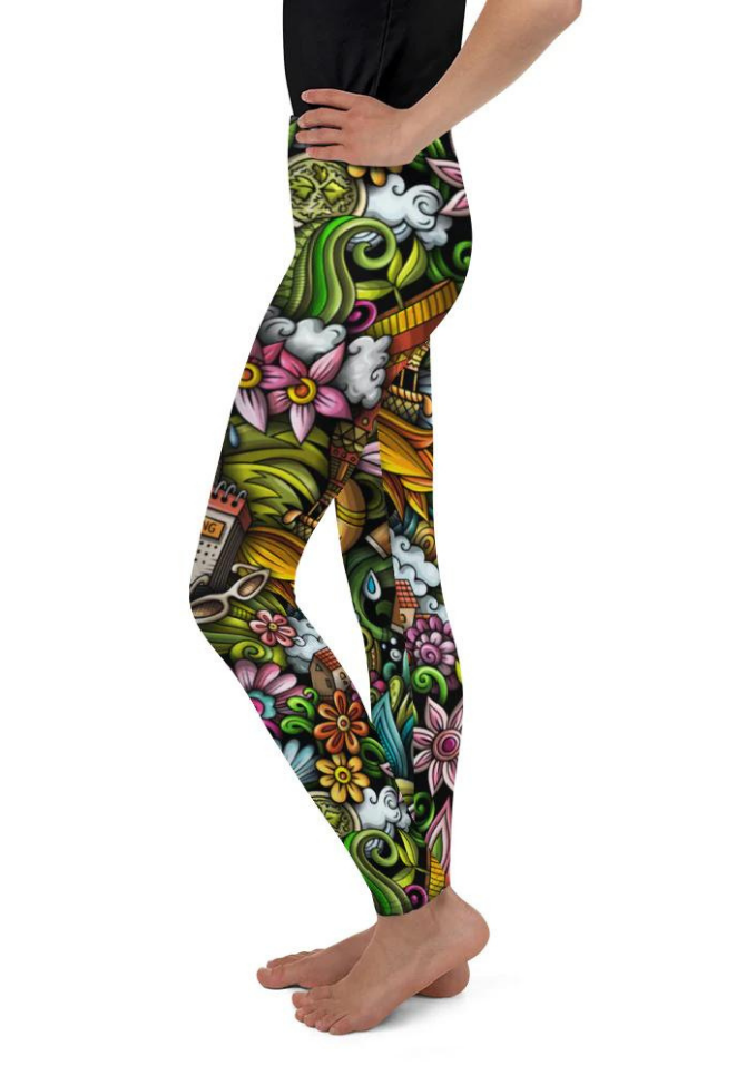 Springtime Youth Leggings