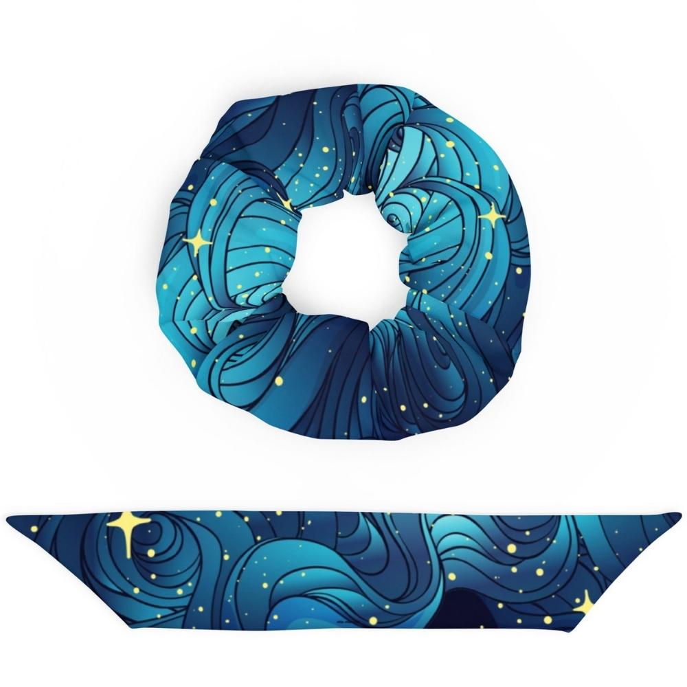 Starry Night Scrunchie