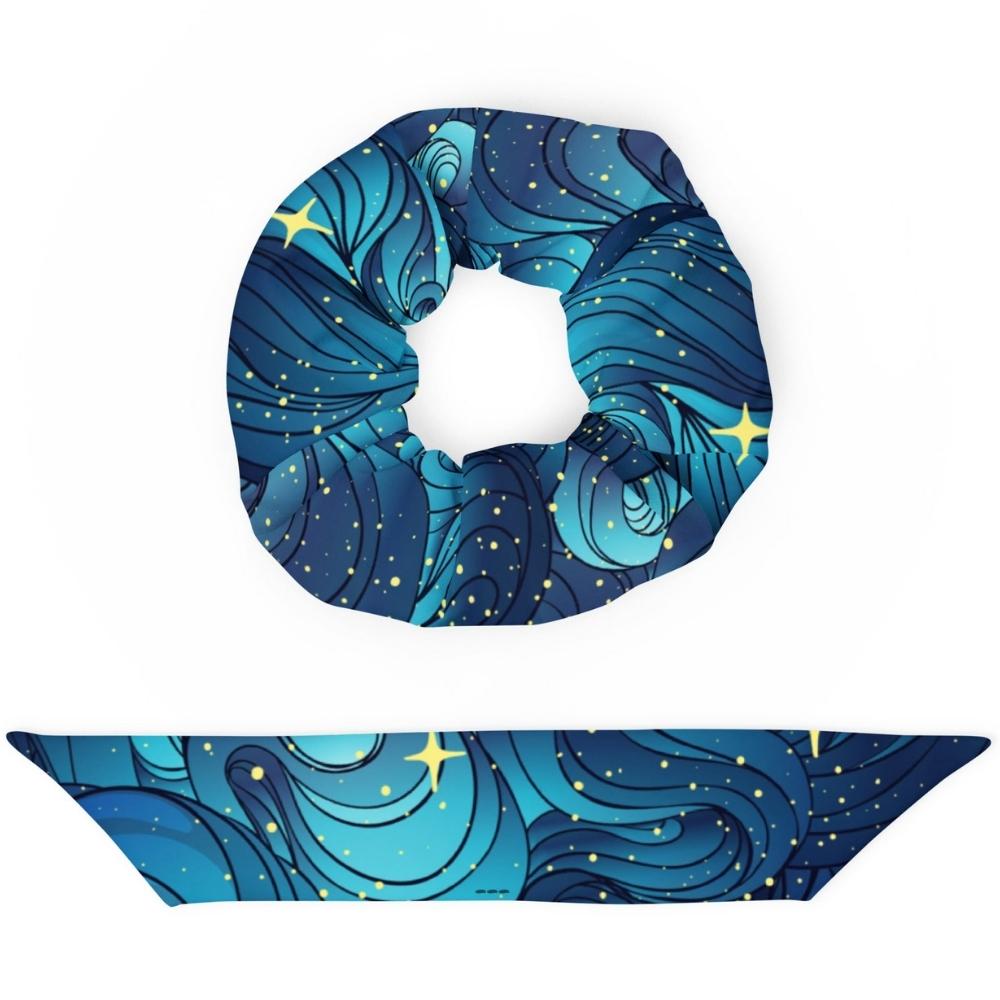 Starry Night Scrunchie