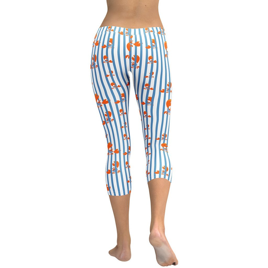 Stripes & Crabs Capris