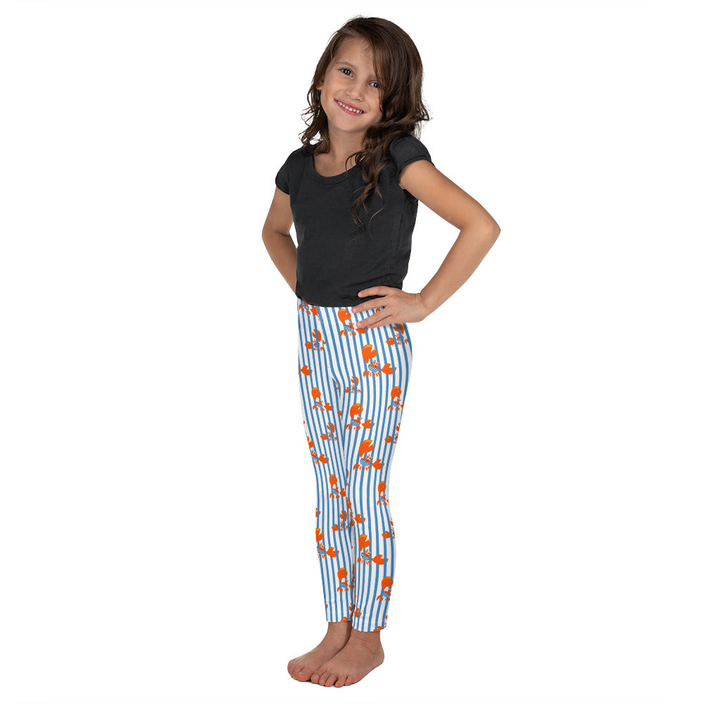 Stripes & Crabs Kid's Leggings