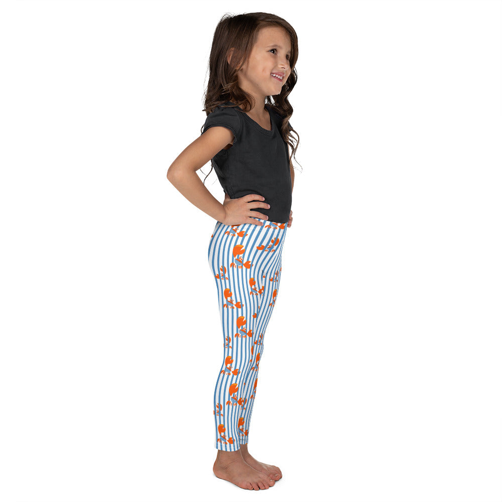 Stripes & Crabs Kid's Leggings