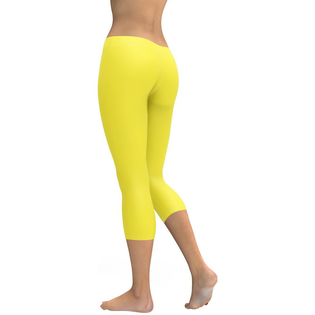 Sunshine Yellow Capris