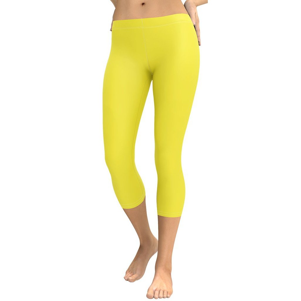 Sunshine Yellow Capris