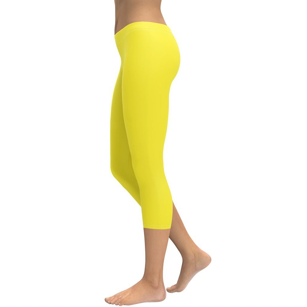 Sunshine Yellow Capris