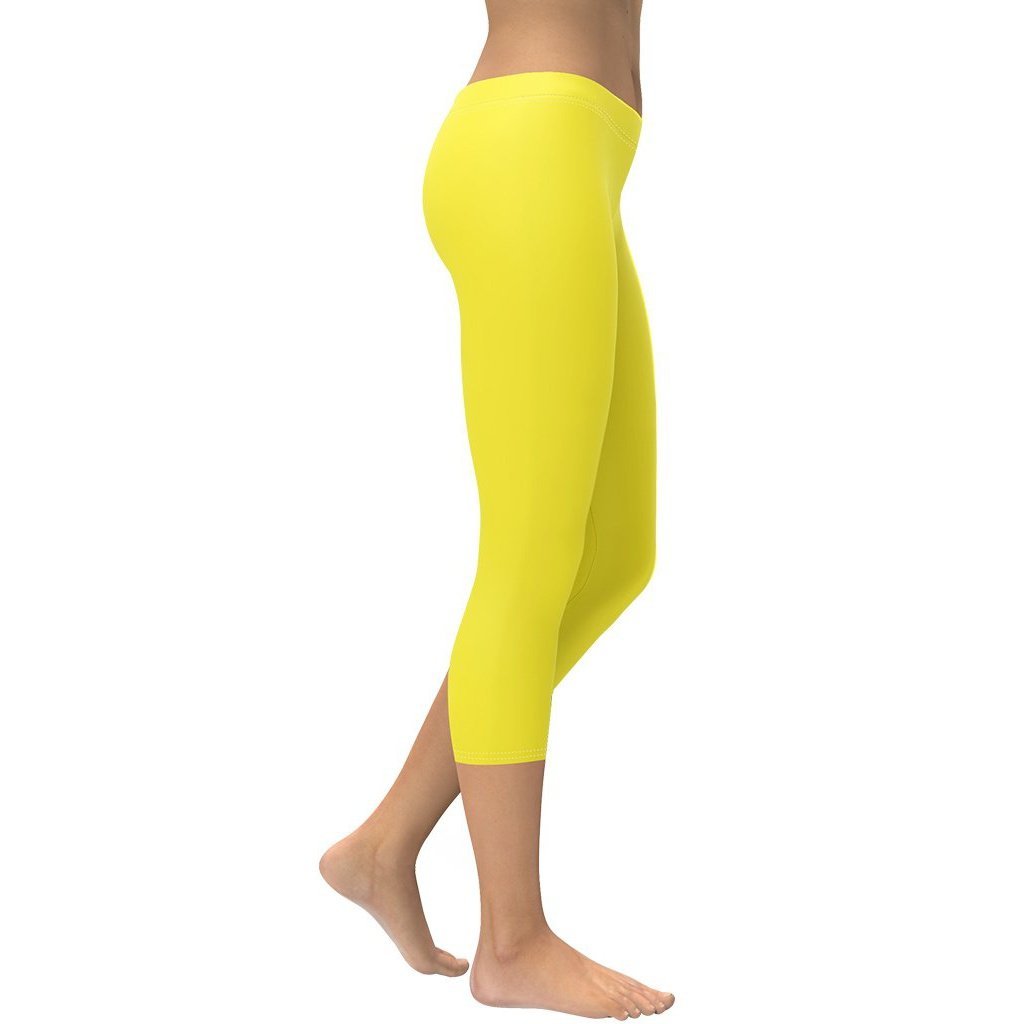 Sunshine Yellow Capris
