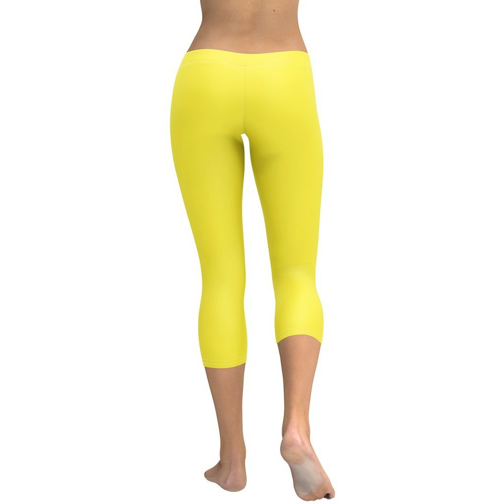 Sunshine Yellow Capris