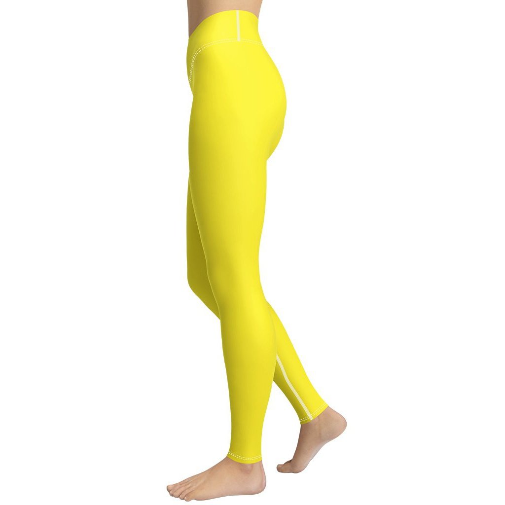 Sunshine Yellow Yoga Leggings
