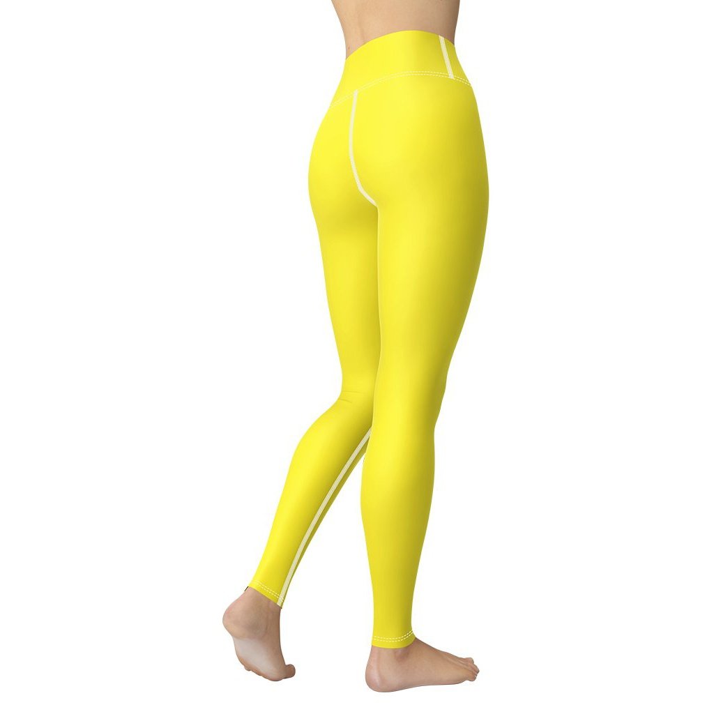 Sunshine Yellow Yoga Leggings