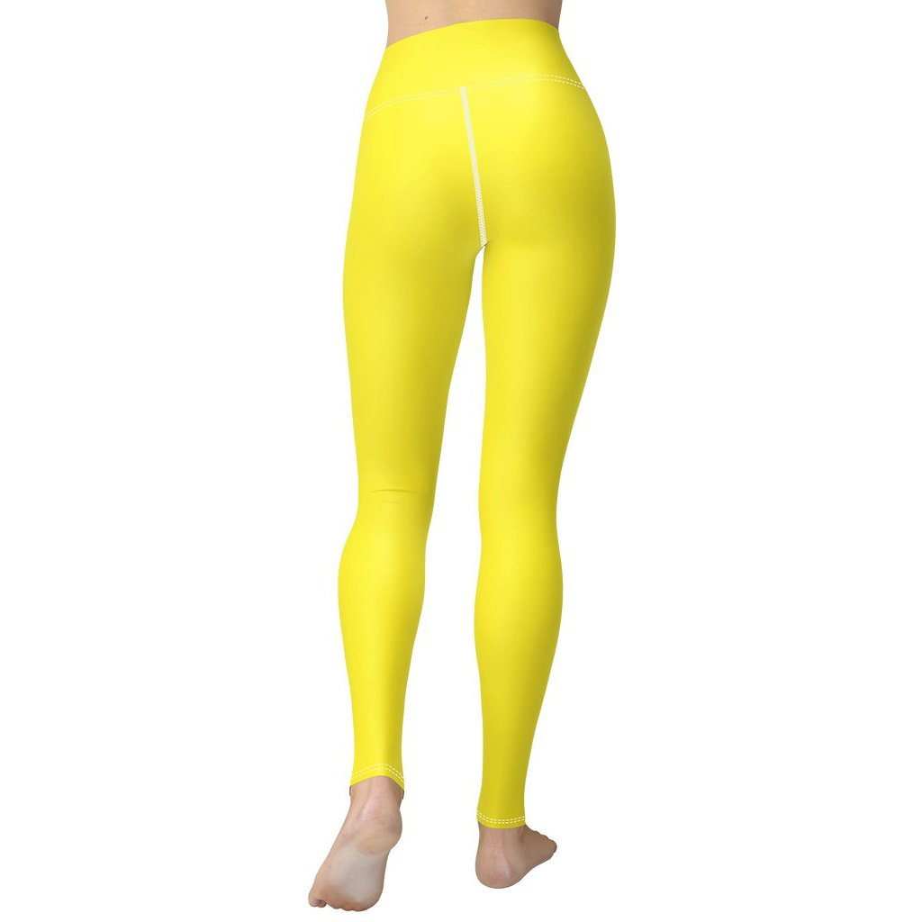 Sunshine Yellow Yoga Leggings