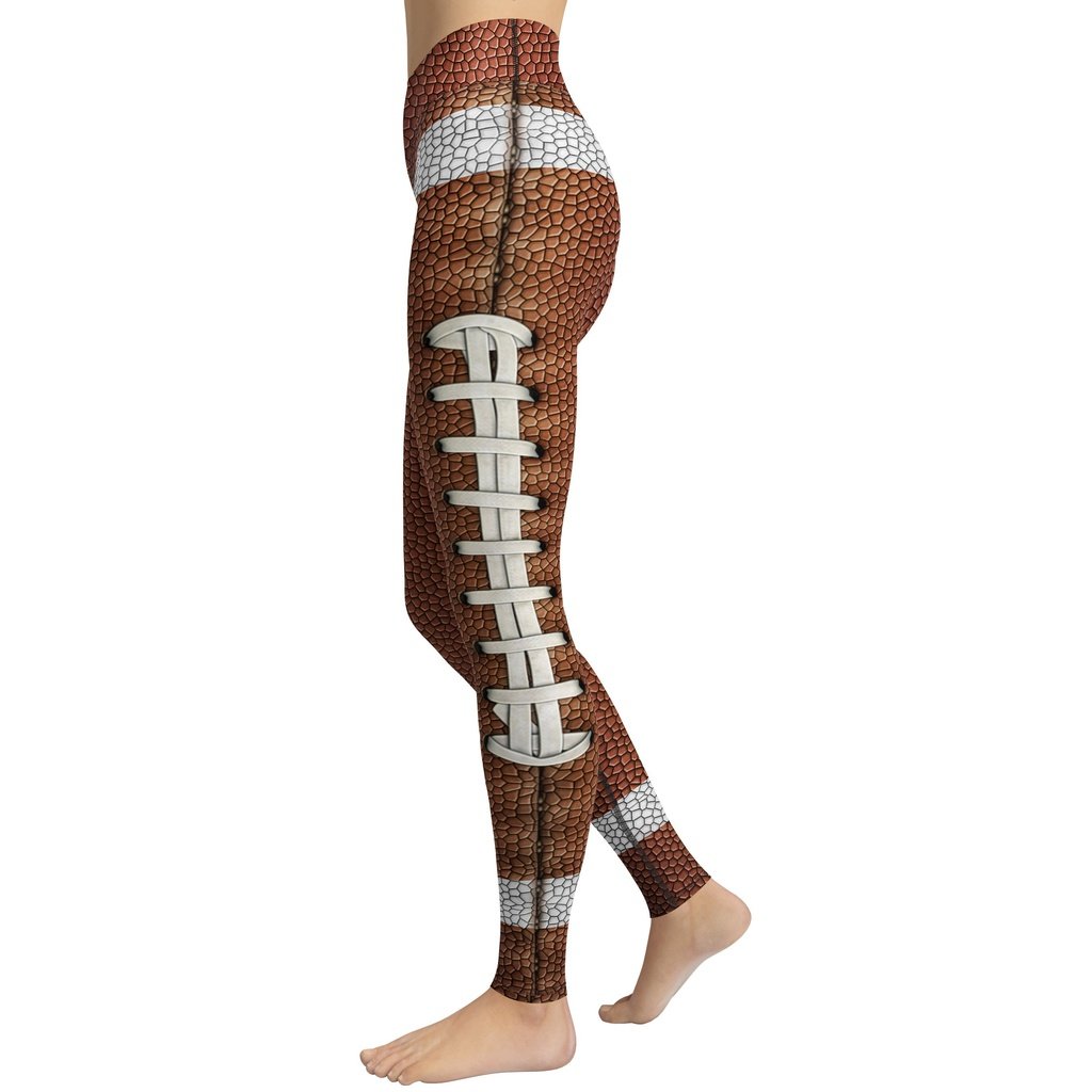 Super Bowl Yoga Leggings