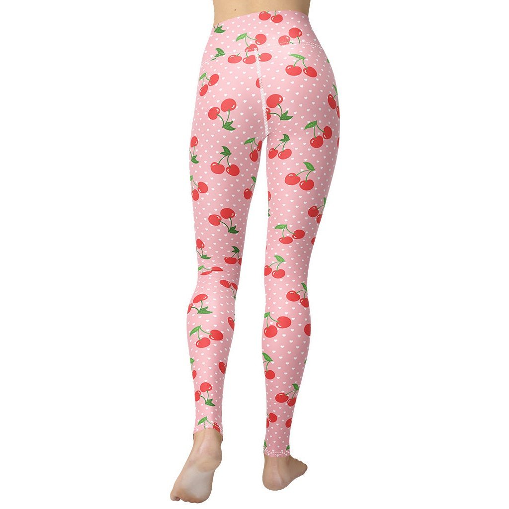 Sweet Cherry Yoga Leggings