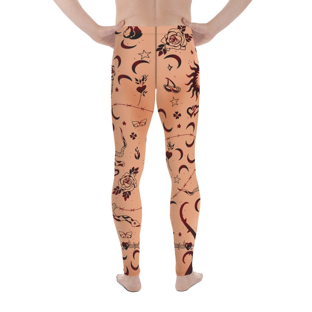Tattoo Inspired Men's Leggings