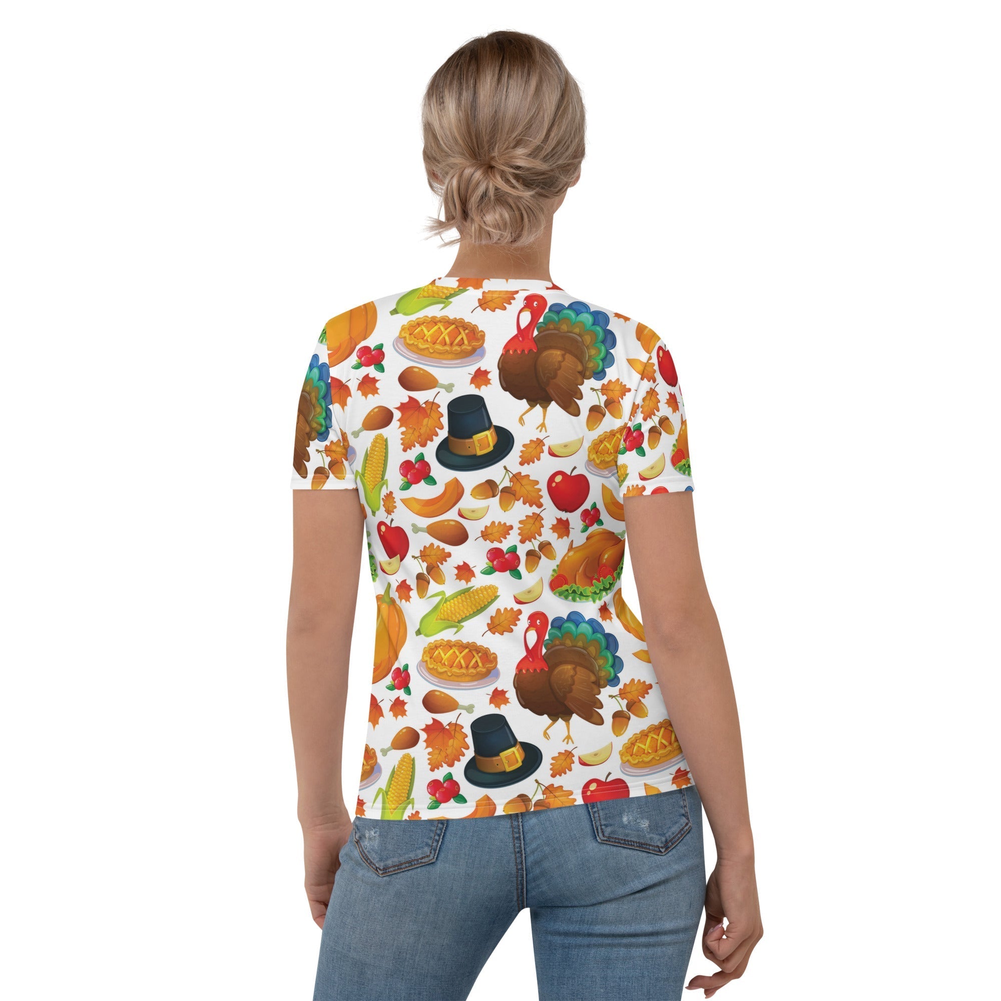 Thanksgiving Pattern T-shirt