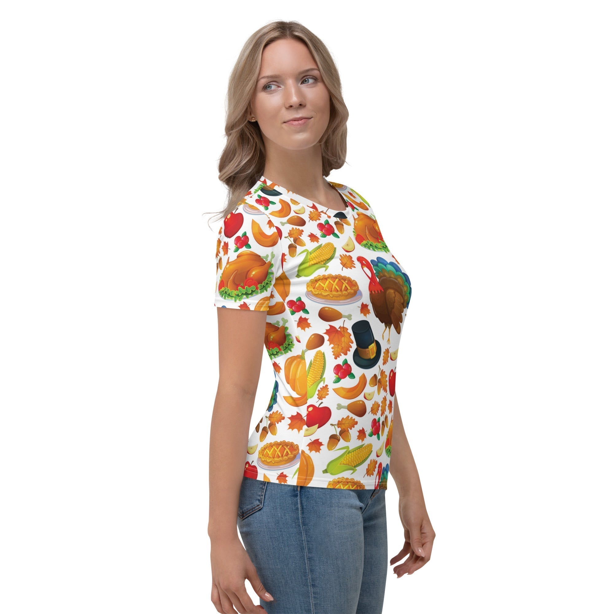 Thanksgiving Pattern T-shirt