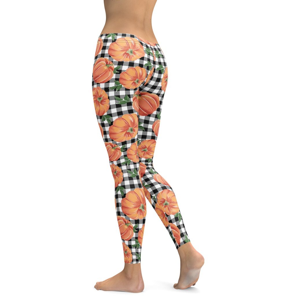 Thanksgiving Pumpkins Leggings