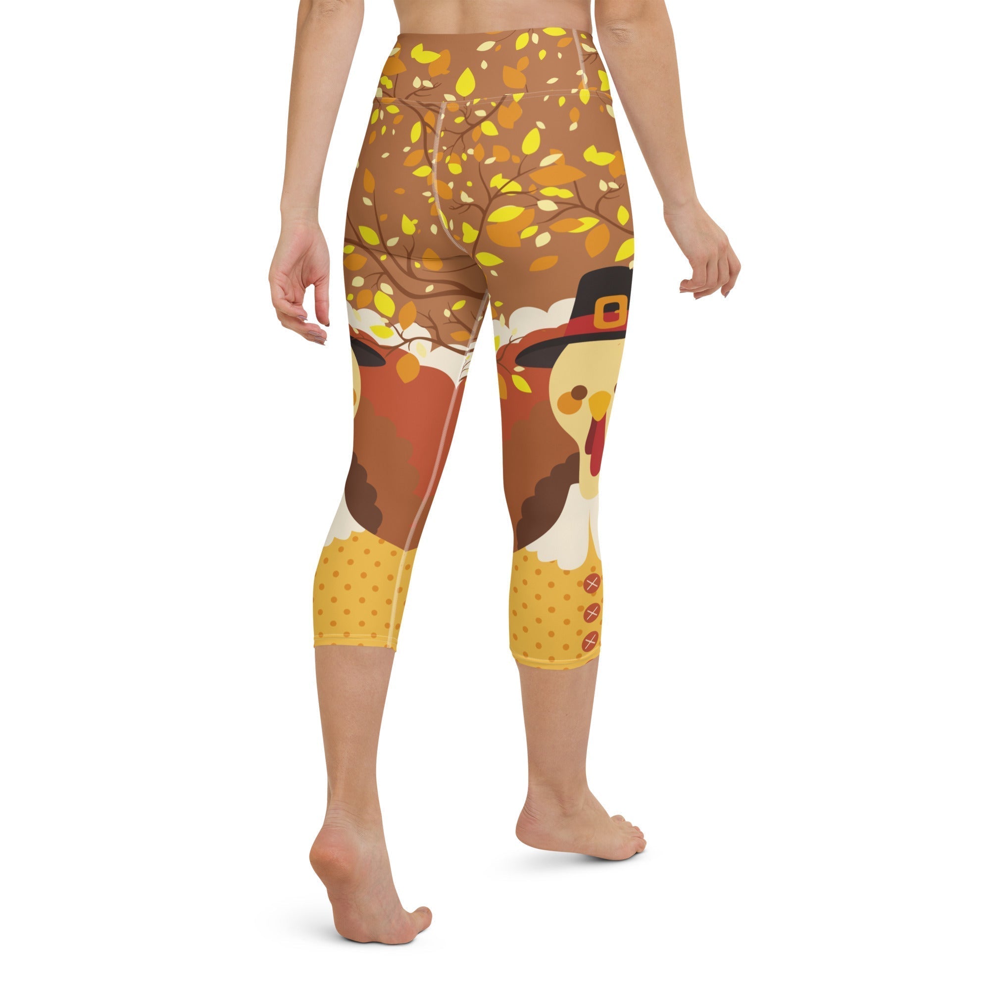 Thanksgiving Yoga Capris