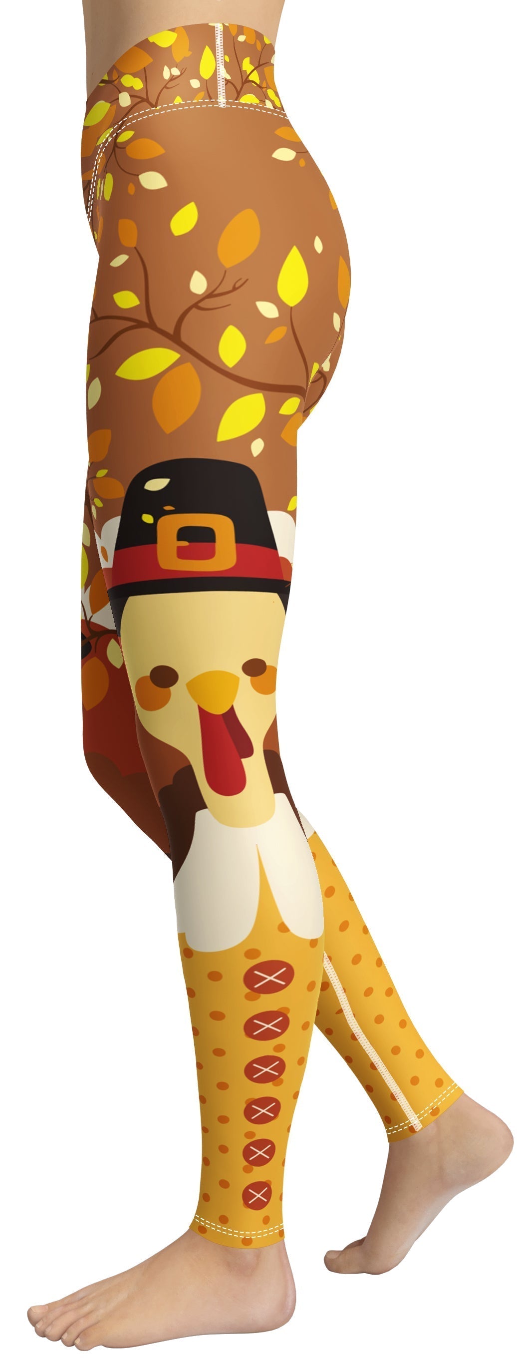 Thanksgiving Yoga Leggings