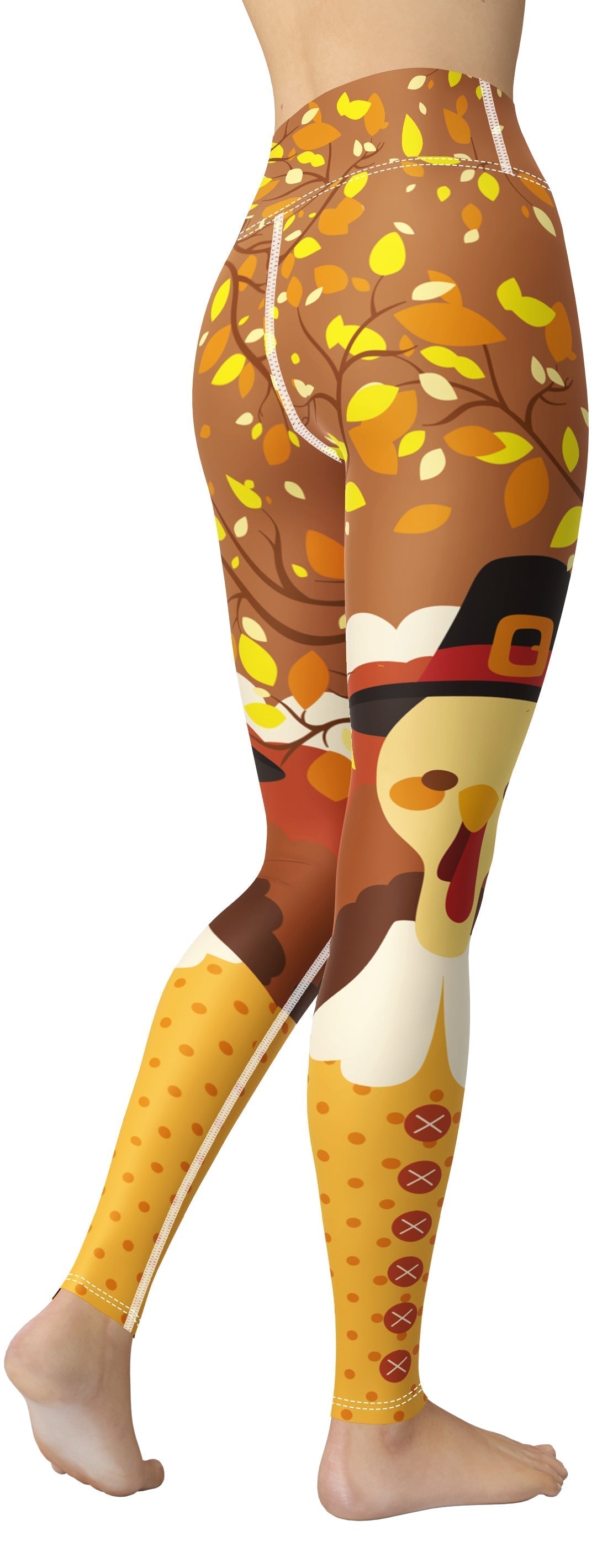 Thanksgiving Yoga Leggings