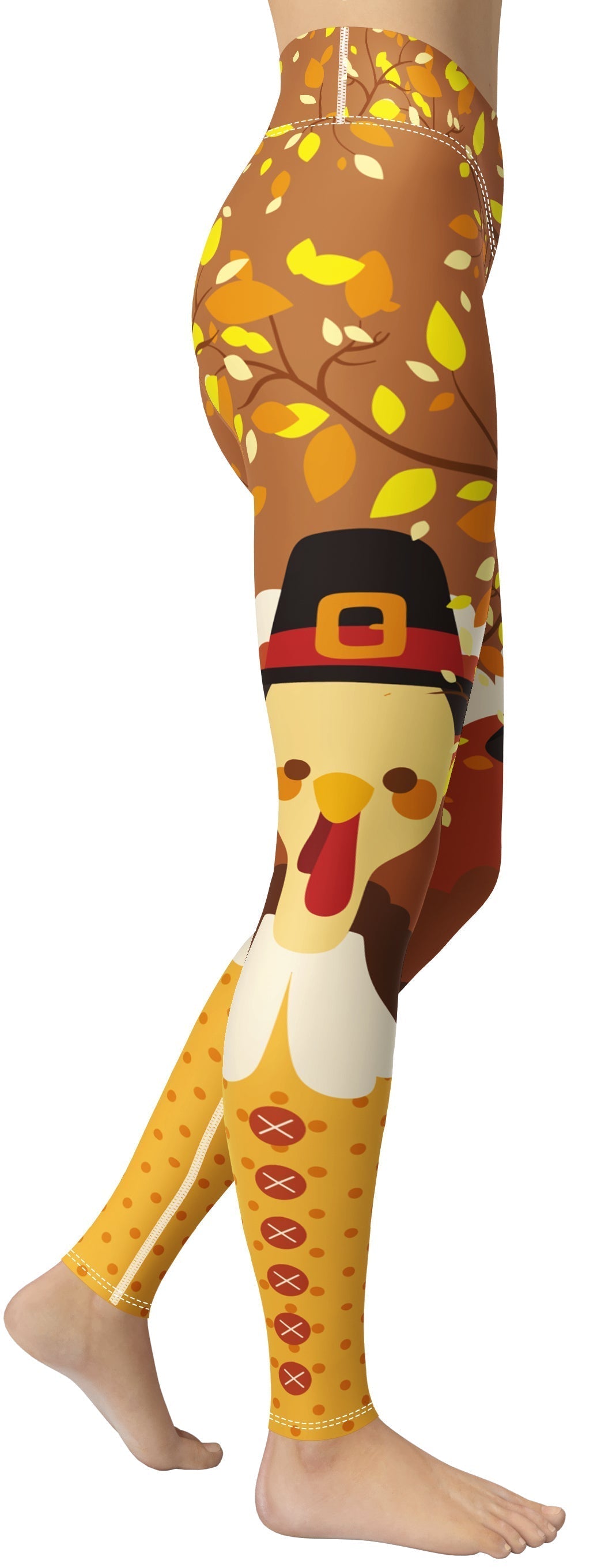 Thanksgiving Yoga Leggings