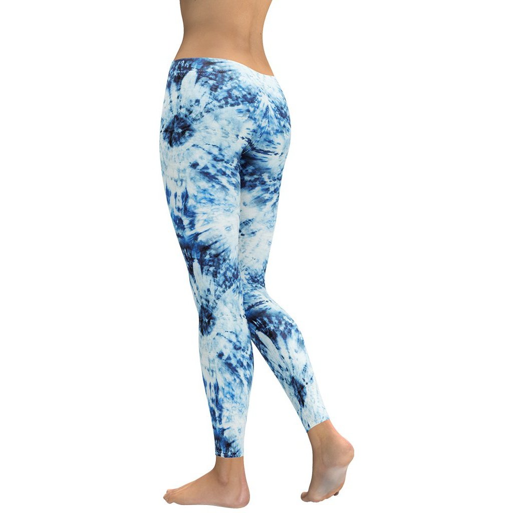 Tie Dye Indigo Leggings