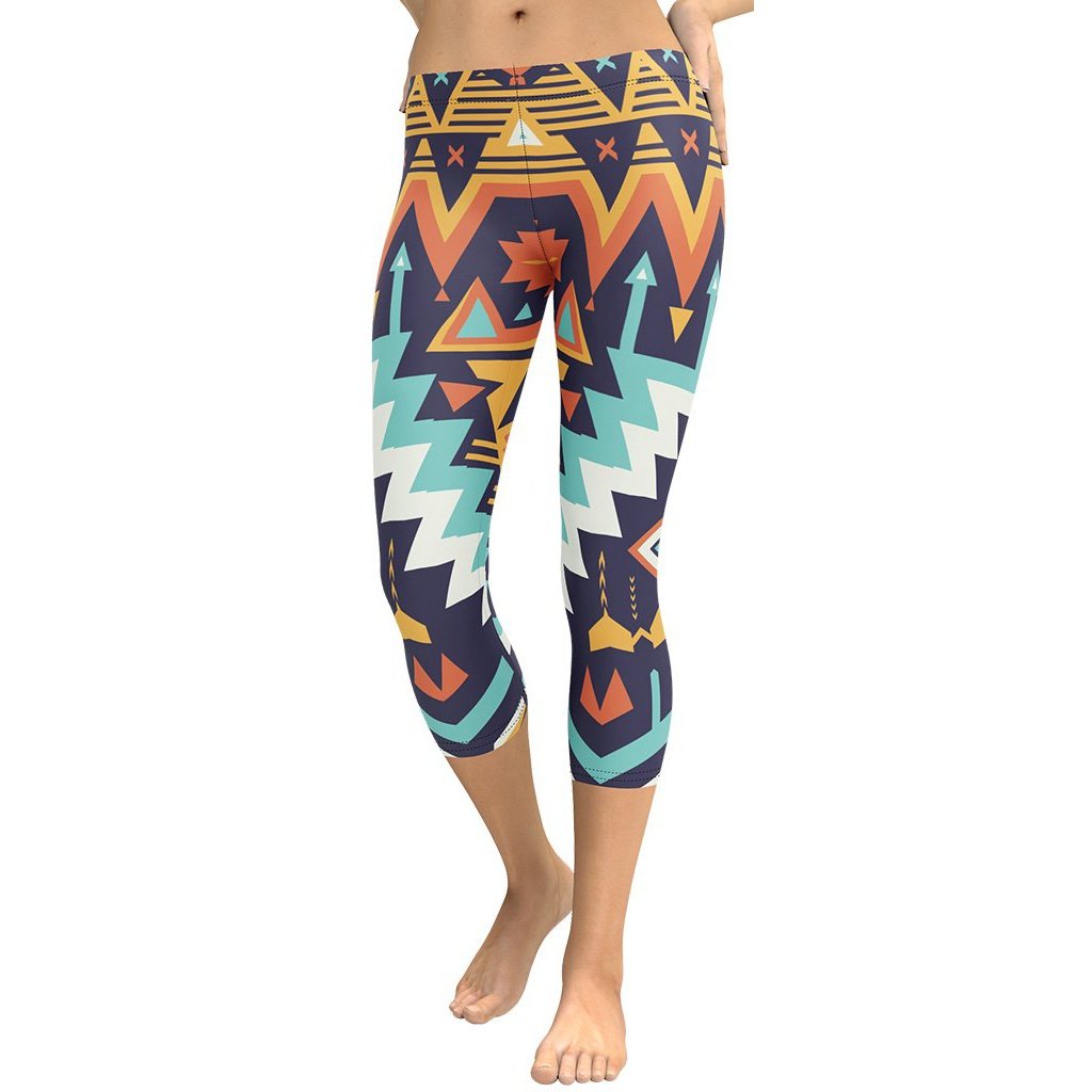 Tribal Print Capris