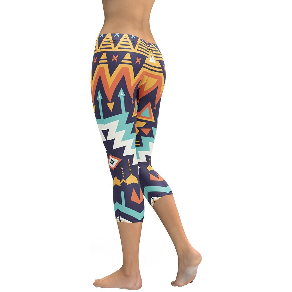 Tribal Print Capris