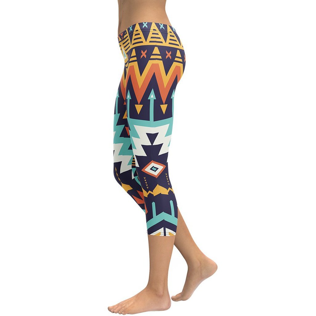 Tribal Print Capris