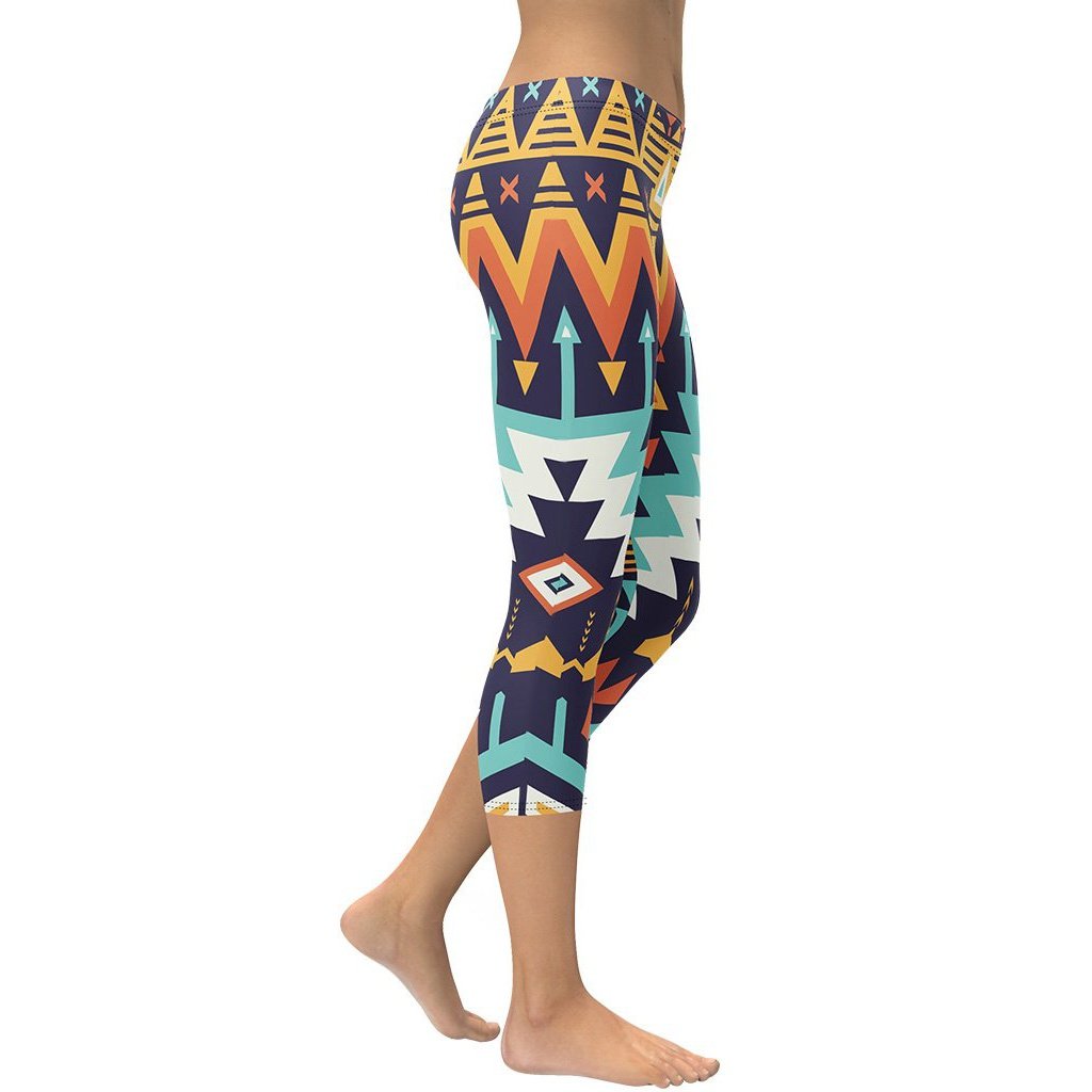 Tribal Print Capris