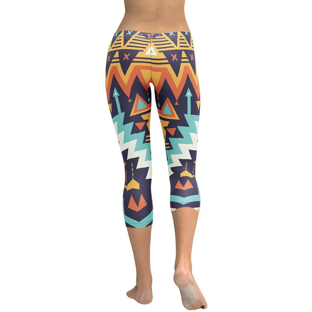Tribal Print Capris