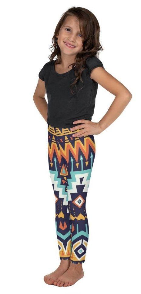Tribal Print Kid's Leggings