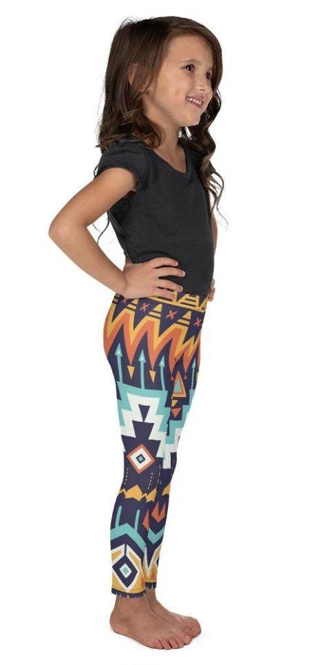 Tribal Print Kid's Leggings
