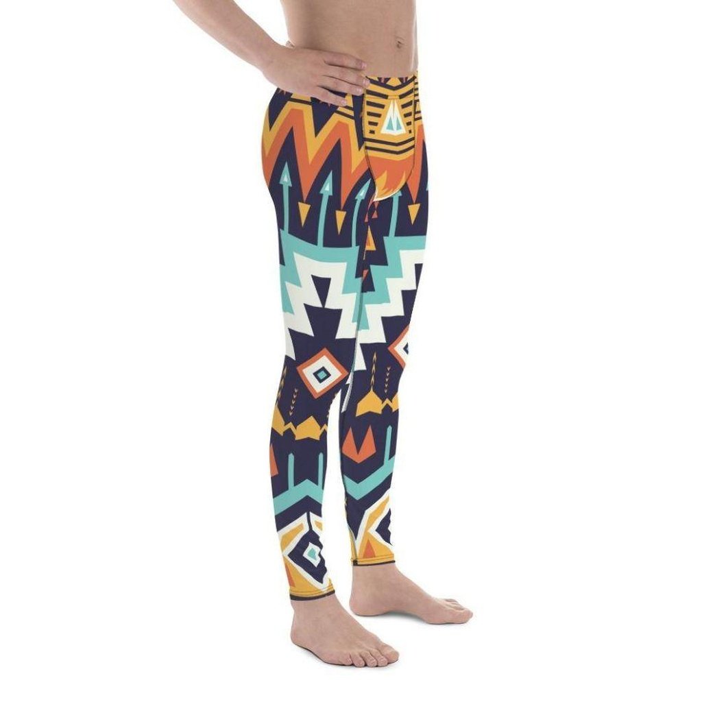 Tribal Print Men's Leggings