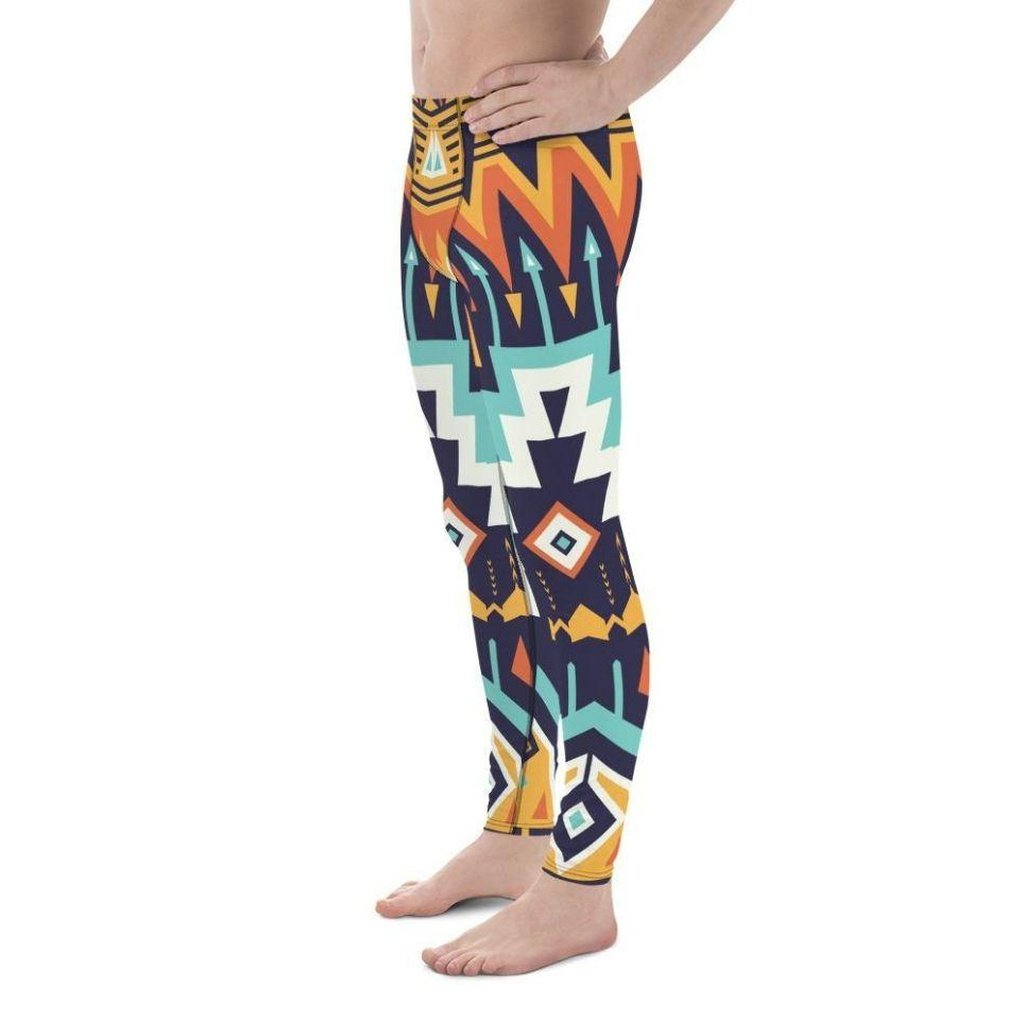 Tribal Print Men's Leggings
