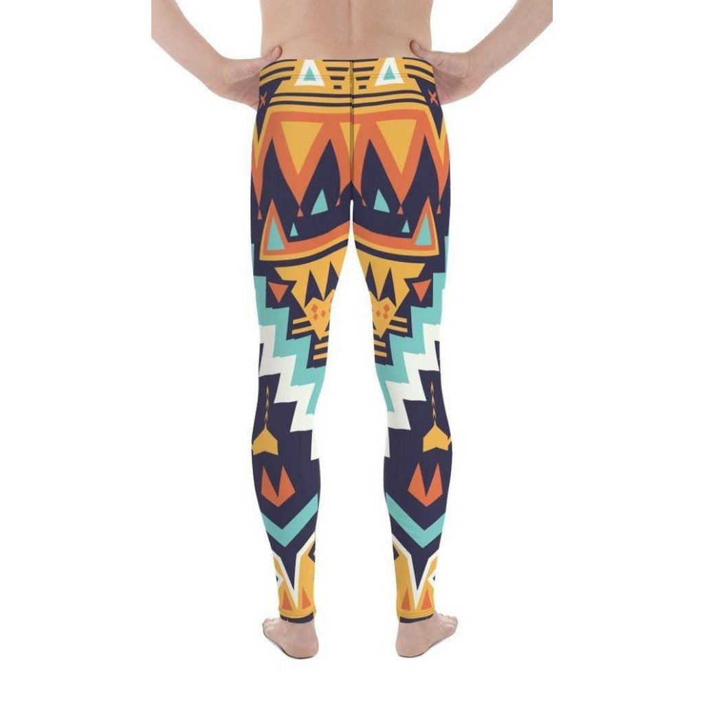 Tribal Print Men's Leggings