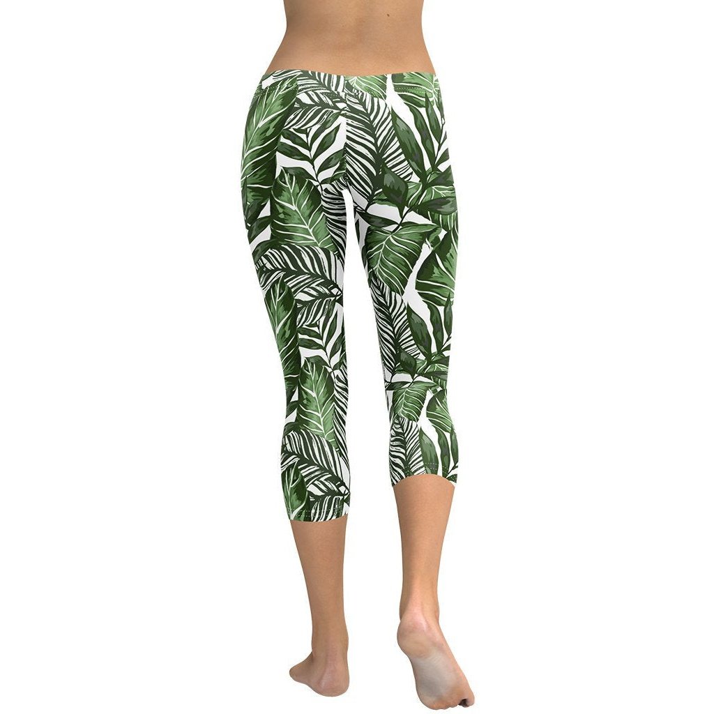 Tropical Green Capris