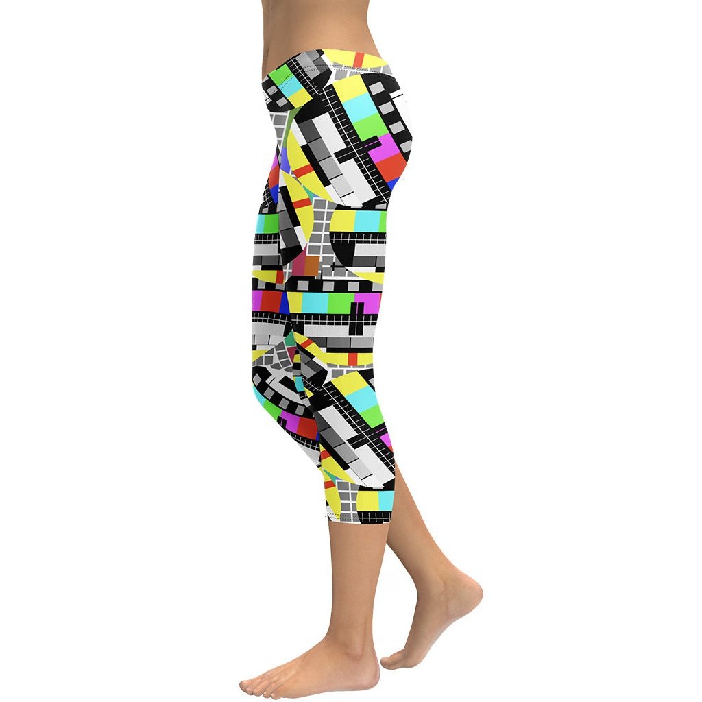 TV No Signal Capris