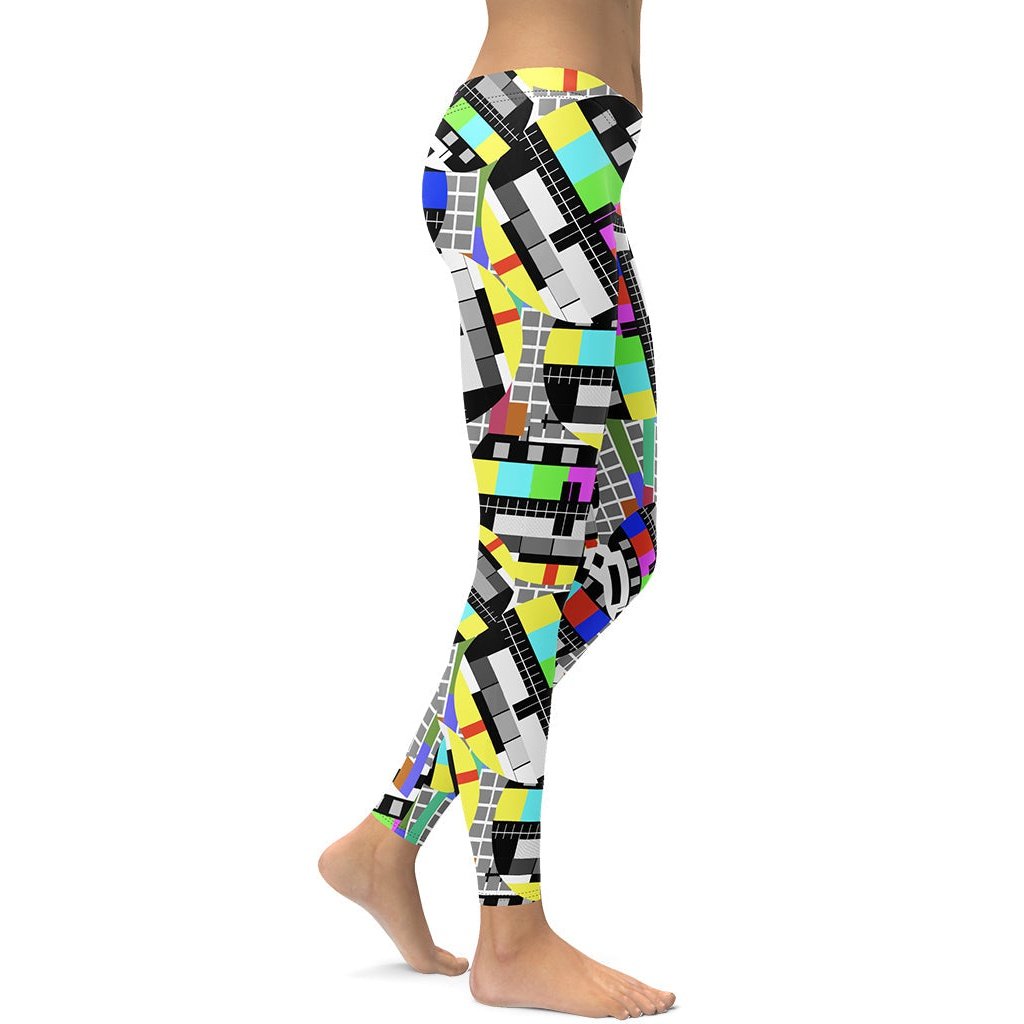 TV No Signal Leggings