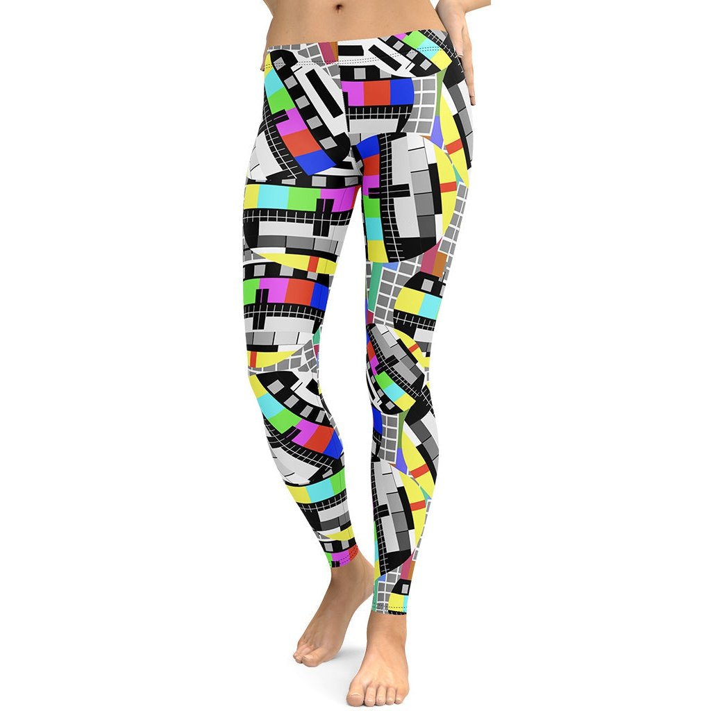 TV No Signal Leggings
