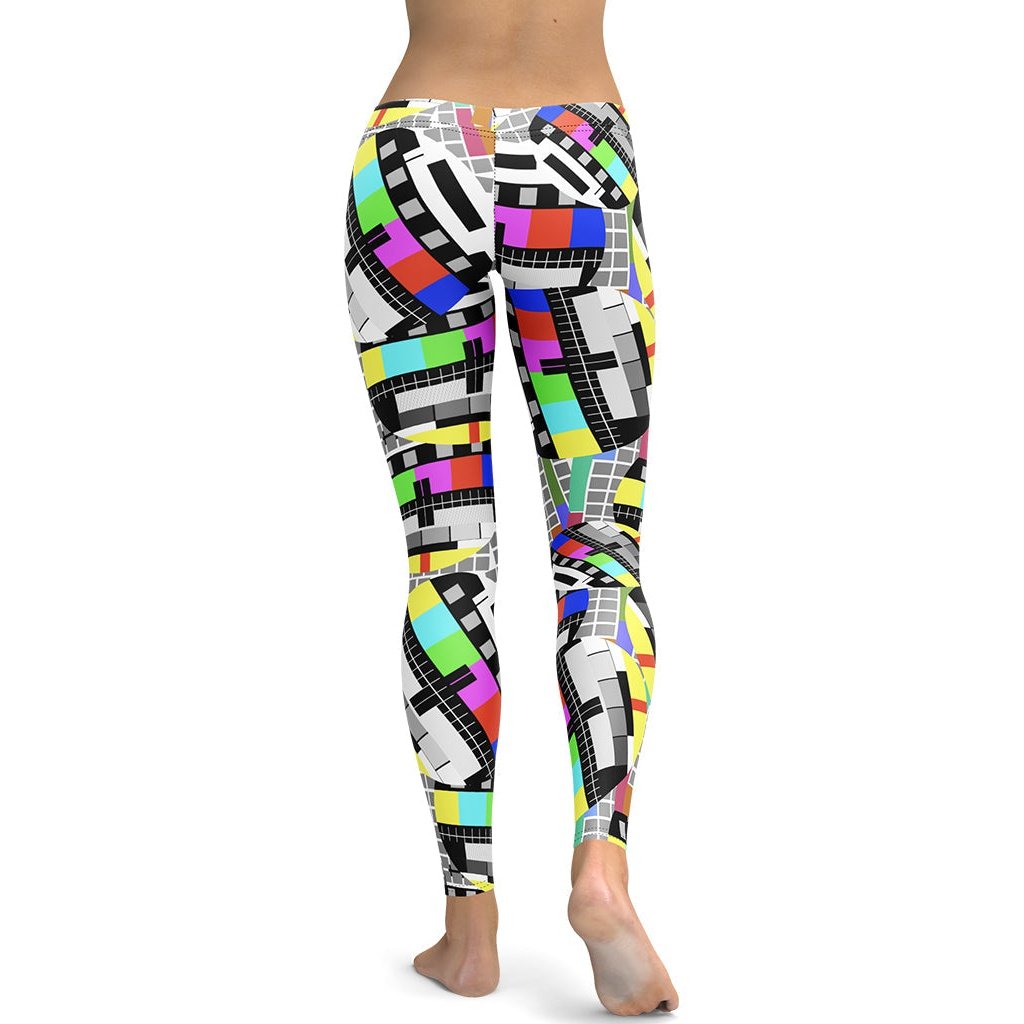 TV No Signal Leggings