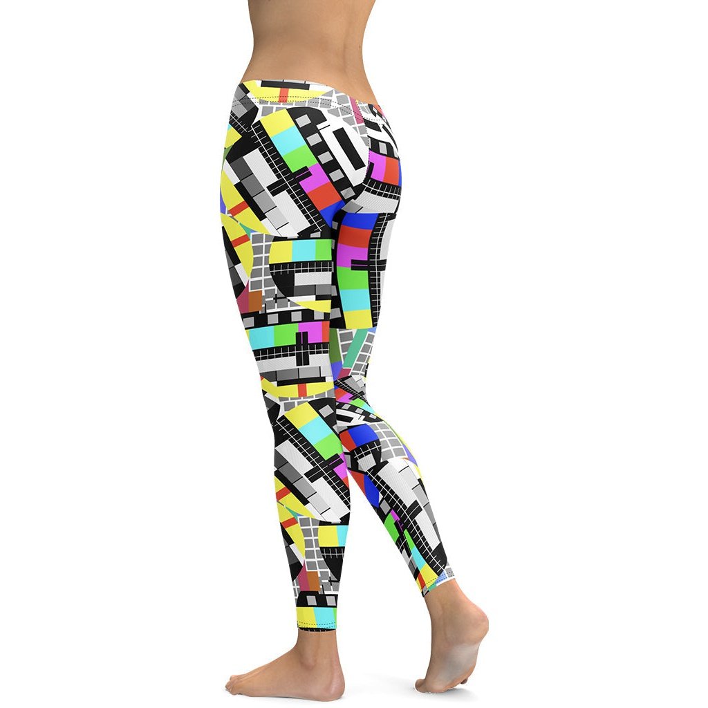 TV No Signal Leggings