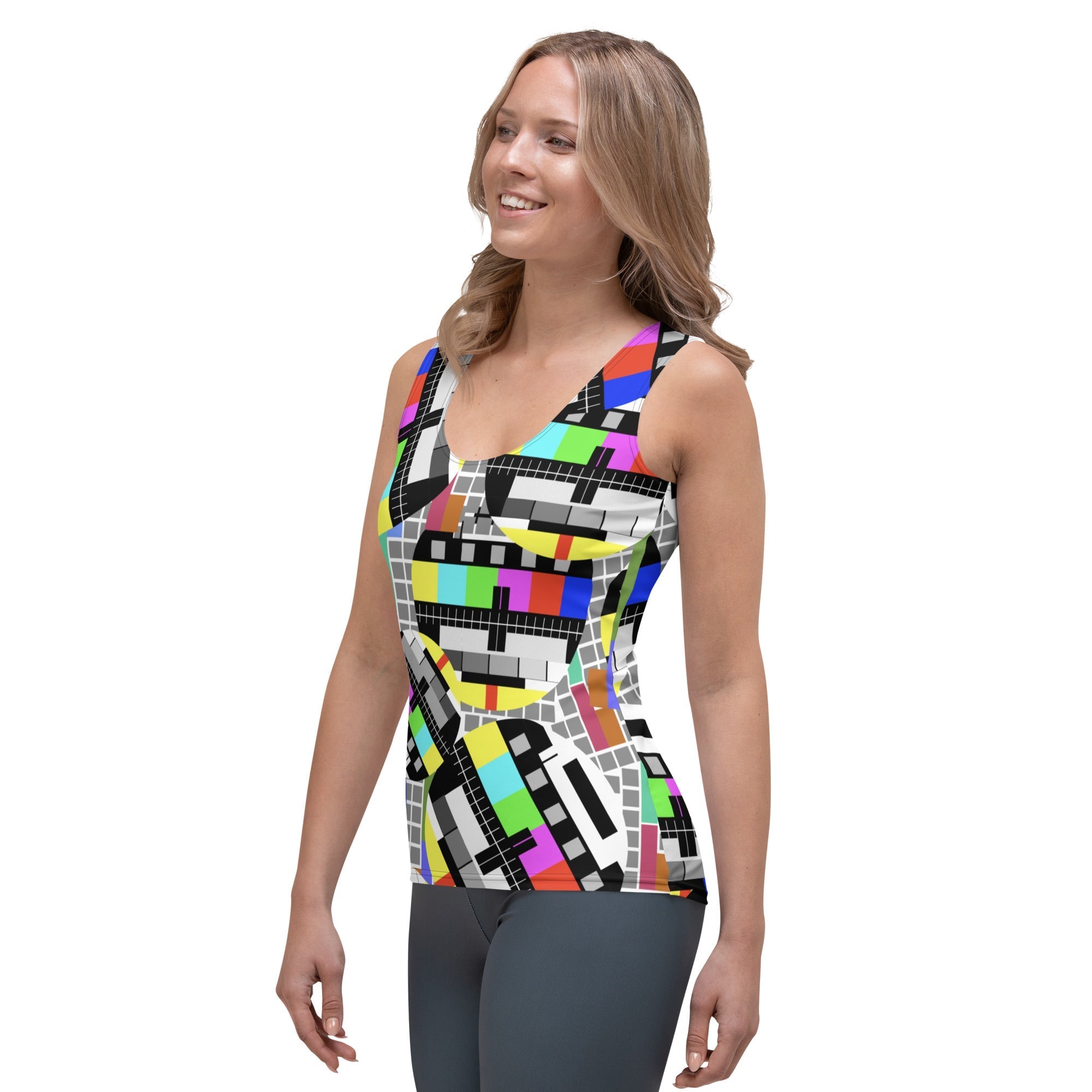TV No Signal Tank Top