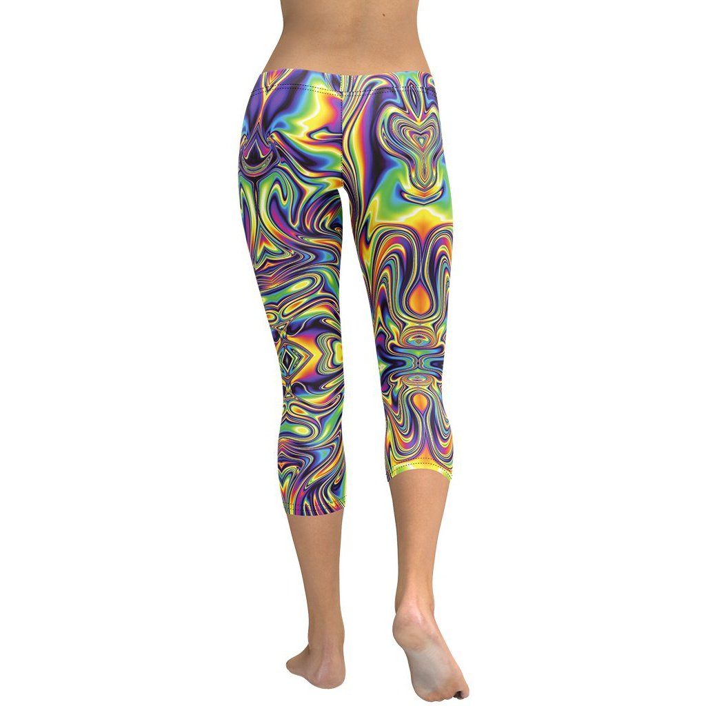 Vibrant Psychedelic Capris