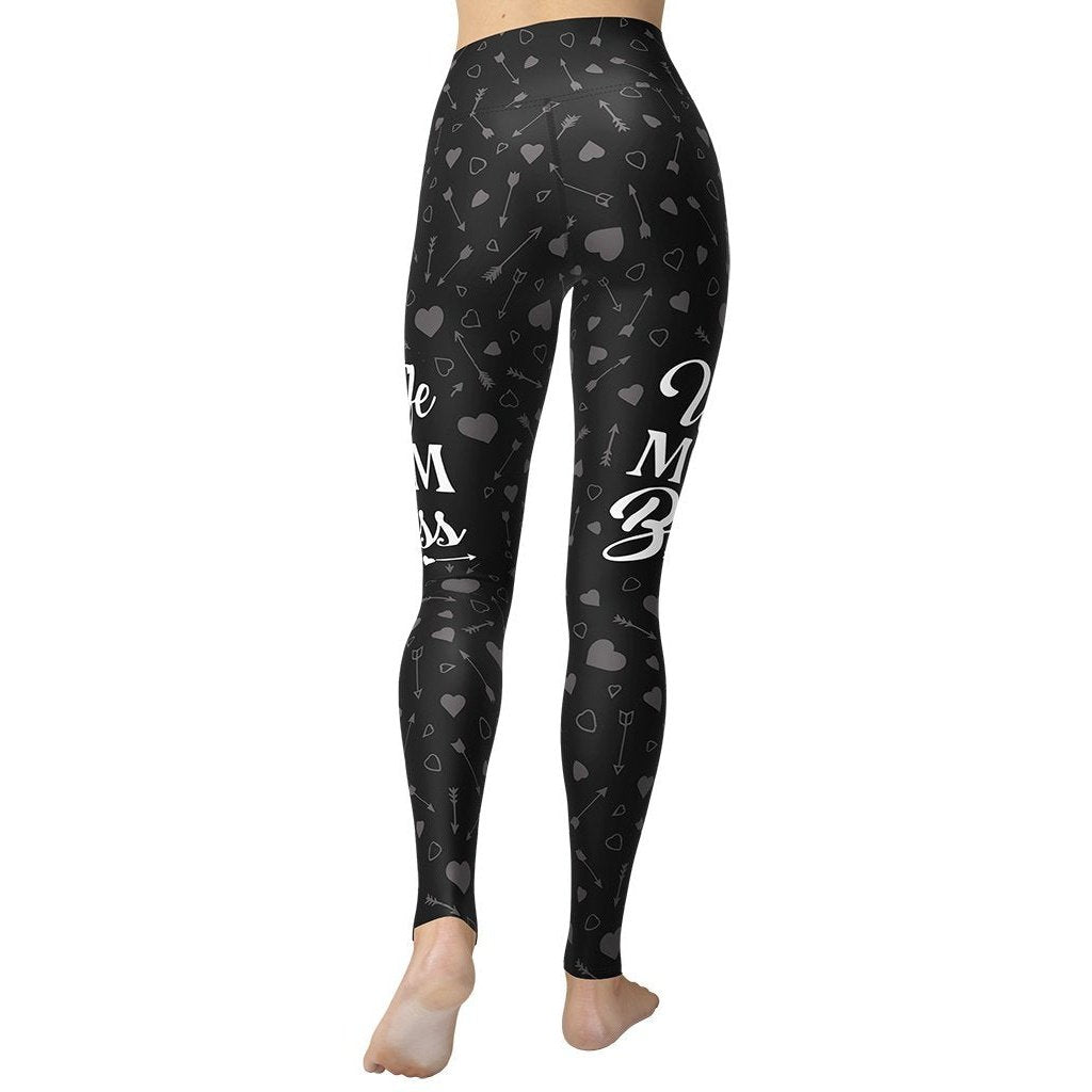 Wife Mom Boss Yoga Leggings