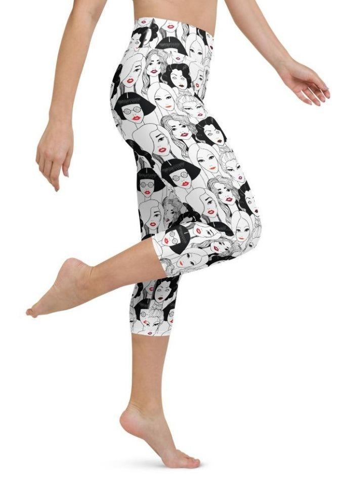 Strong Women Stand Together Yoga Capris