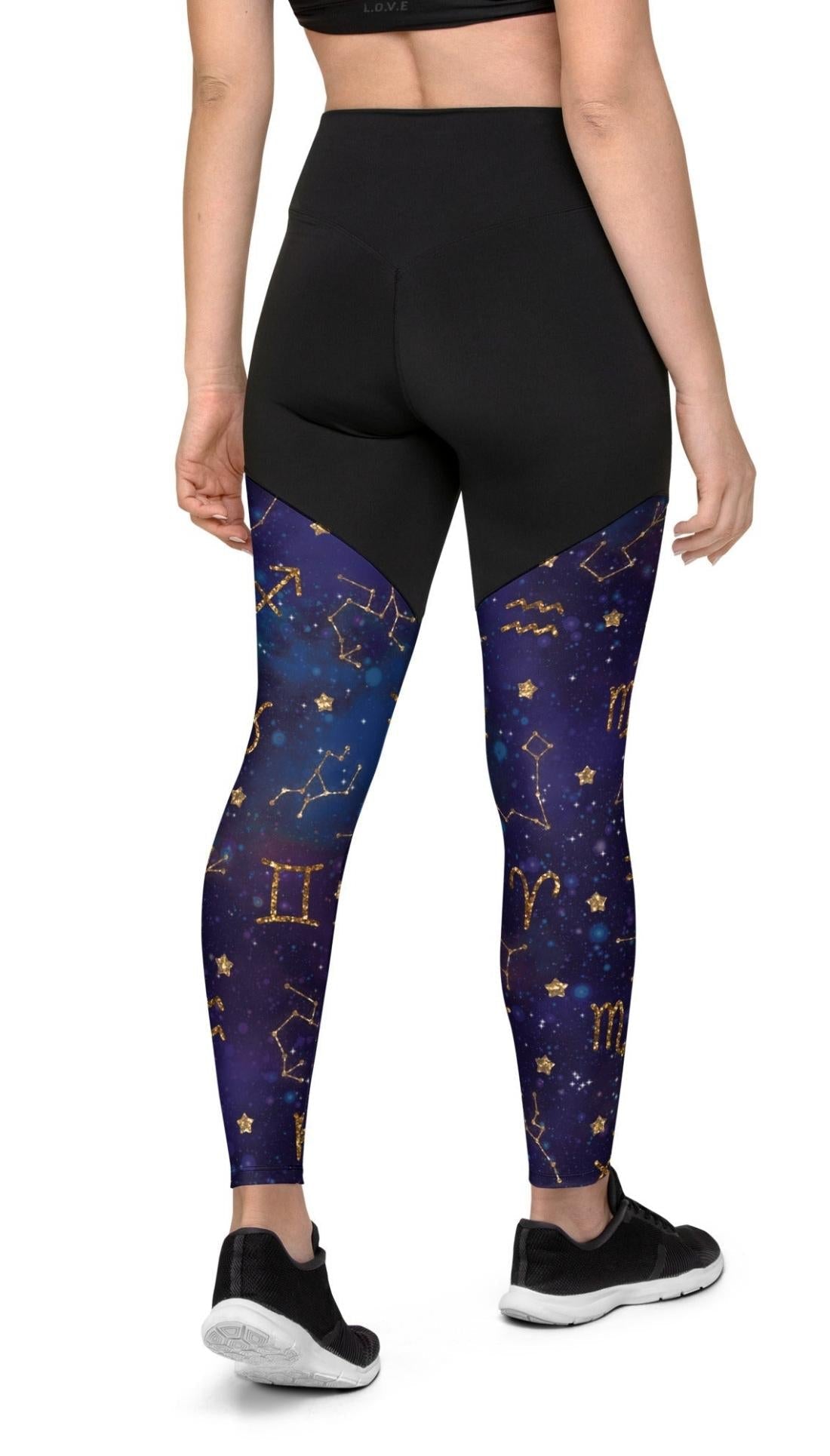 Zodiac Signs Compression Leggings